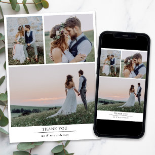 [Digital Available] Photo Wedding Thank You Cards
