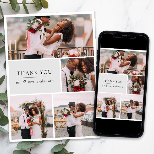 [Digital Available] Photo Wedding Thank You Cards (Creator Uploaded)