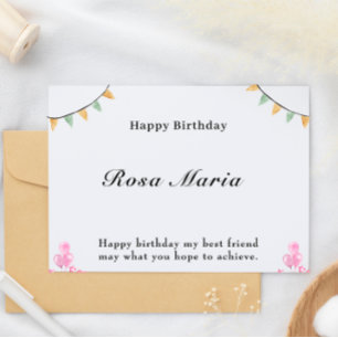 Digital Birthday Card