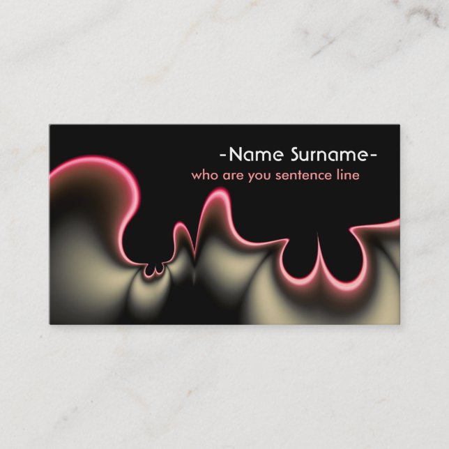 digital business card design (Front)