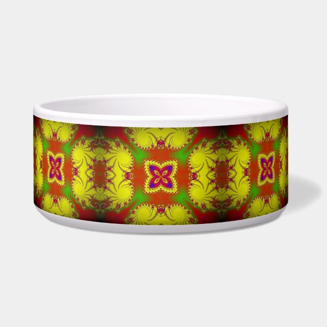 Digital Butterfly Pet Bowl (Front)