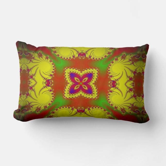 Digital Butterfly Pillow (Front)