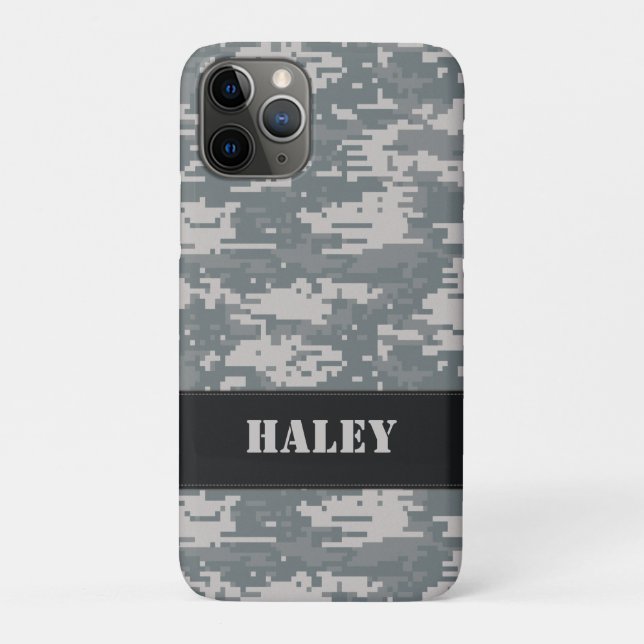 Digital Camouflage Barely There iPhone 4 Case (Back)