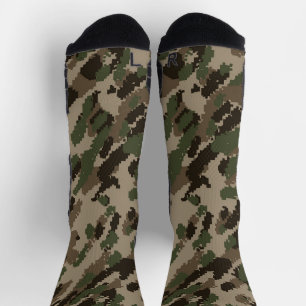 Digital Camouflage Socks