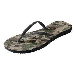 Digital Camouflage  Thongs