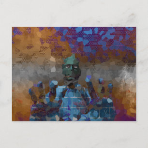 Digital Chaos postcard