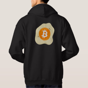 Digital Coin Egg Abstract Illustration Modern Yell Hoodie