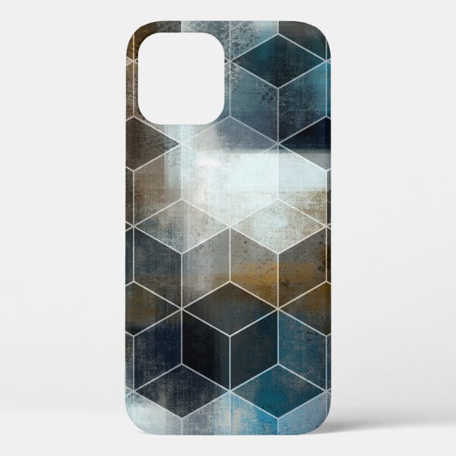 digital colourful wall tiles designart, background Case-Mate iPhone case (Back)