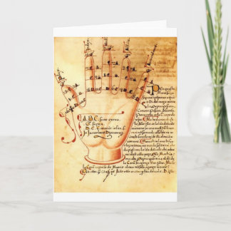 Digital Comput: Mediaeval Mathematics Card