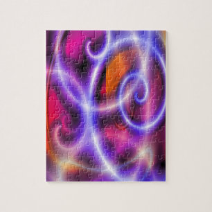 Digital Computer Art - Abstract Modern Creative Jigsaw Puzzle