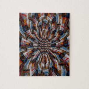 Digital Computer Art Abstract Modern Difficult Jigsaw Puzzle