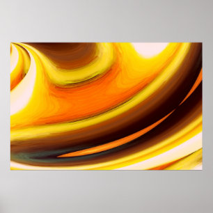 Digital Computer Painting Abstract Poster Print