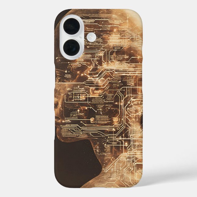 Digital Consciousness Case-Mate iPhone Case (Back)