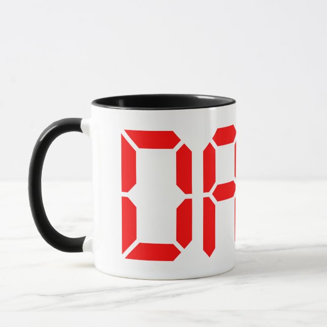 DIGITAL DATA MUG (Left)