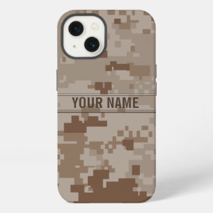 Digital Desert Camouflage Customisable iPhone Case