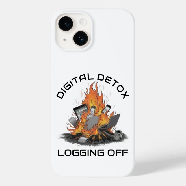 Digital Detox Phone Case (Back)