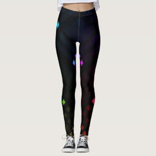 Digital Diamonds All-Over-Print Leggings
