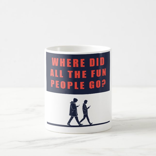Digital Disconnect  Coffee Mug (Center)