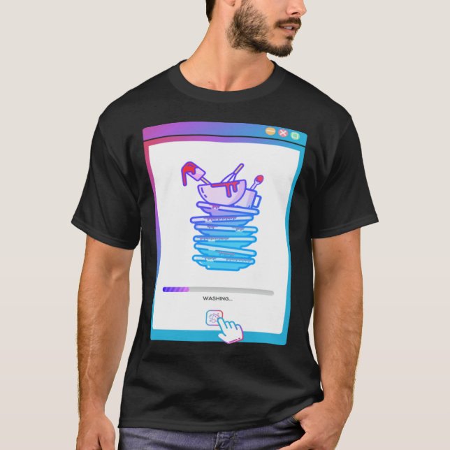Digital Dishwasher T-Shirt (Front)