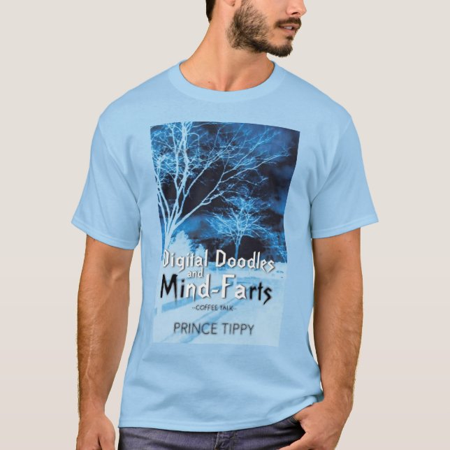 digital doodles and mind-farts hippie-t T-Shirt (Front)