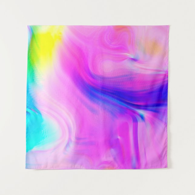 Digital effects. Multicolor abstract background. C Tapestry (Front)