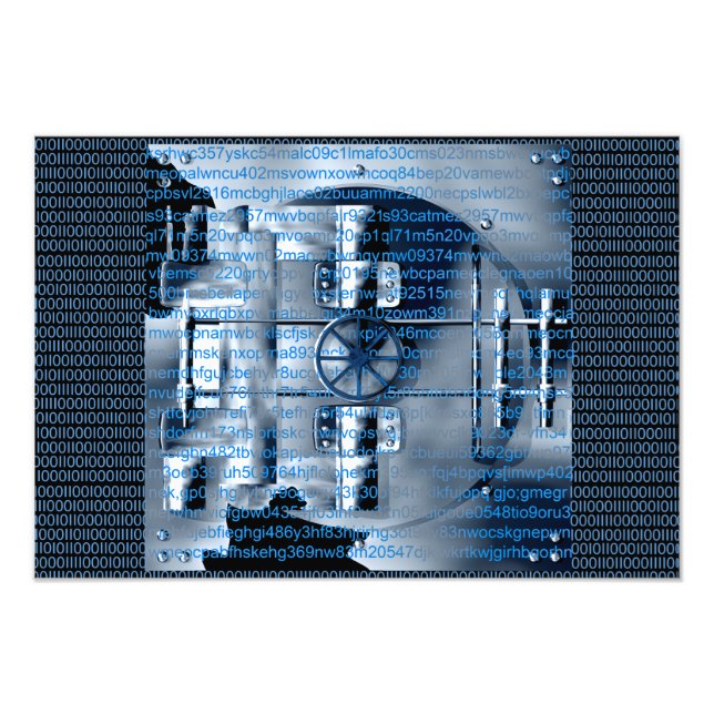 Digital encryption poster (Front)