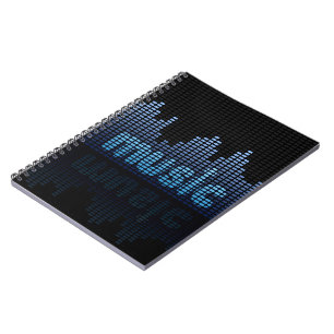 Digital Equalizer Music Wall - Notebook