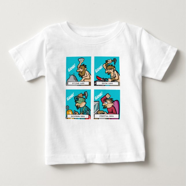 Digital Evolution 2 Baby T-Shirt (Front)