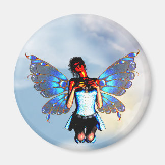 Digital Fairy Magnet Round
