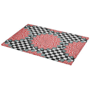 Digital Flower by Kenneth Yoncich Cutting Board