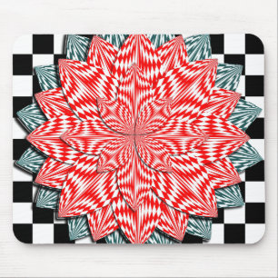 Digital Flower by Kenneth Yoncich Mouse Pad