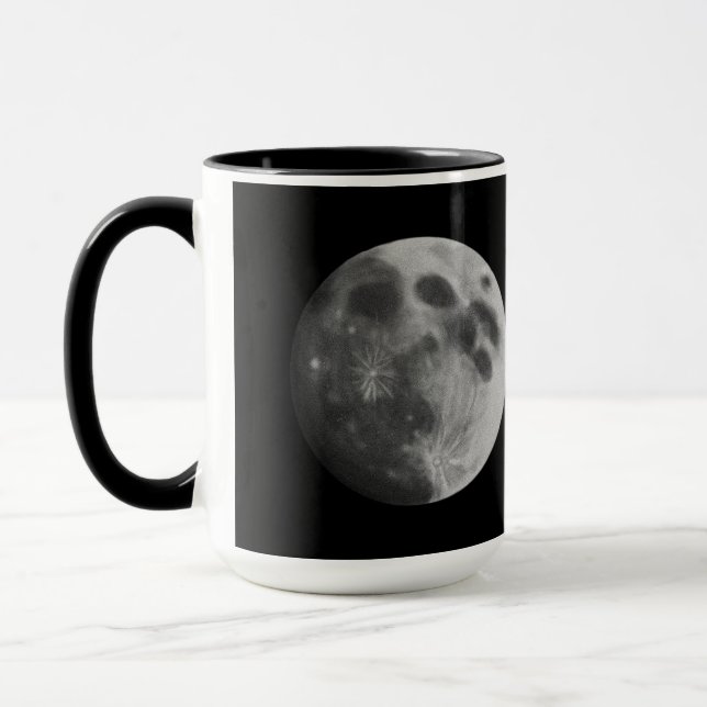 Digital Full Moon Mug (Left)
