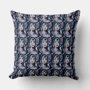 Digital Girl Cushion