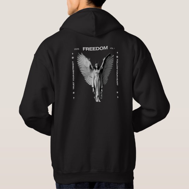 Digital Hoodie Designs Inspired by Freedom (Back)