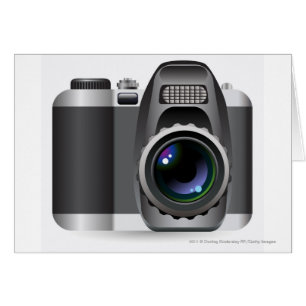Digital illustration of digital camera
