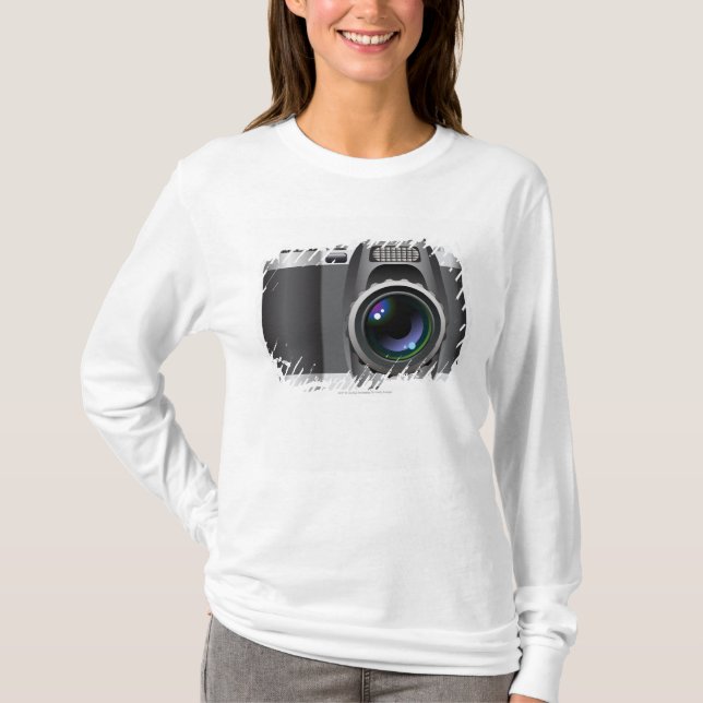 Digital illustration of digital camera T-Shirt (Front)