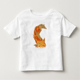 Digital illustration of Koi Carp Toddler T-Shirt