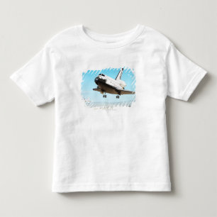 Digital illustration of Space Shuttle Toddler T-Shirt