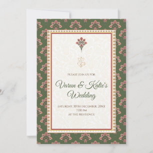 Digital Indian Wedding invitation as Hindu invites