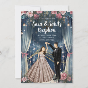 Digital Indian Wedding Reception invites