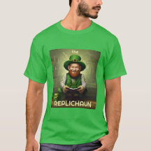 Digital Leprechaun Replechaun T-Shirt