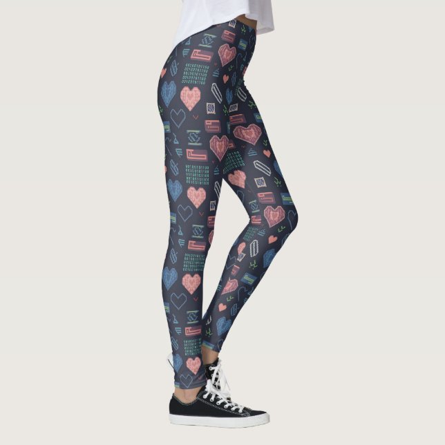 Digital Love  Leggings (Right)