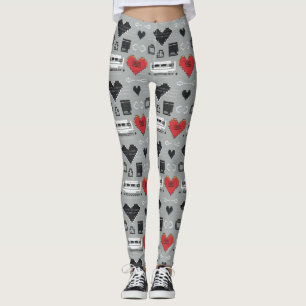 Digital Love Leggings