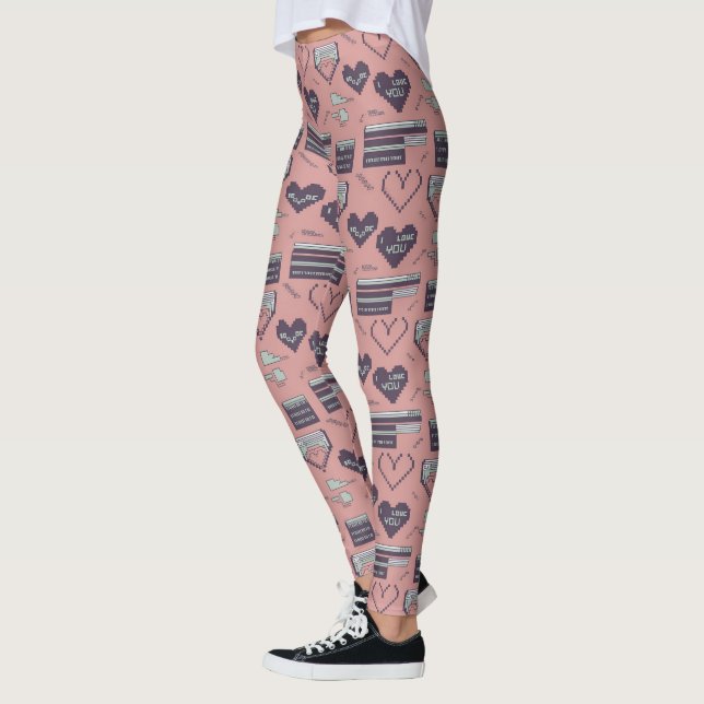 Digital Love  Leggings (Left)