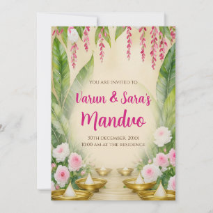 Digital Mandap Mahurat invitations Mandvo invites