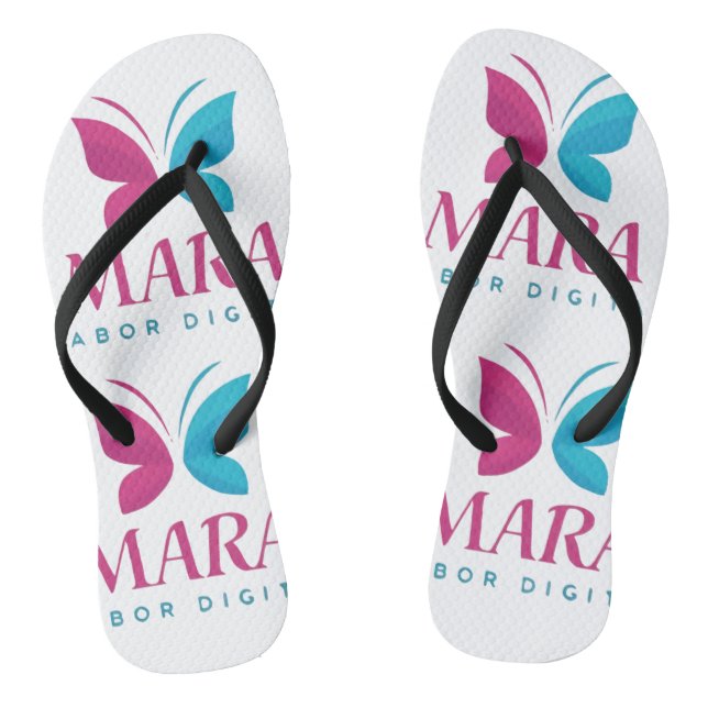 Digital Mara Flip Flop Pair (Footbed)