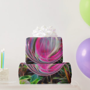 Digital Marble Soap Bubble Wrapping Paper