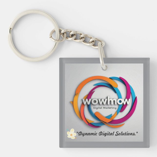 "Digital Mastery" Key Ring (Front)