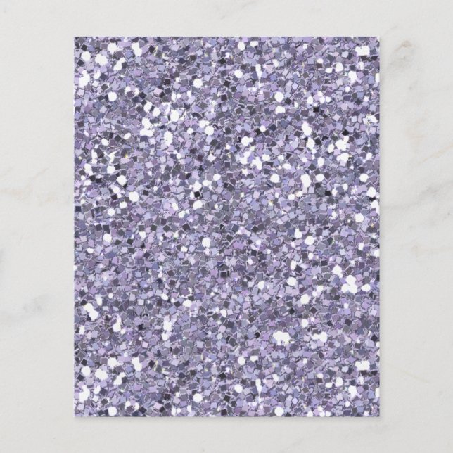 DIGITAL MAUVE GLITTER SQUARES BACKGROUNDS WALLPAPE FLYER (Front)