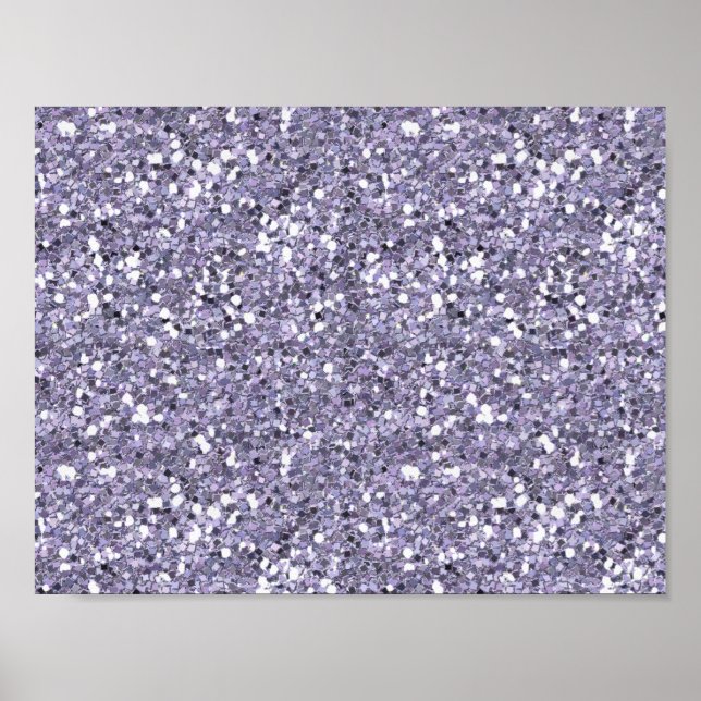 DIGITAL MAUVE GLITTER SQUARES BACKGROUNDS WALLPAPE POSTER (Front)